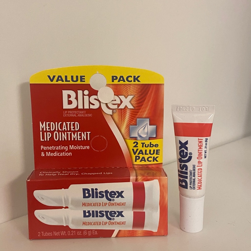 3 Pack Blistex Medicated Lip Ointment